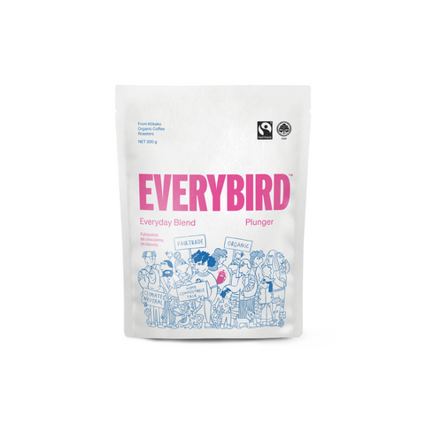 Everybird Everyday Blend Coffee Plunger Grind 200g