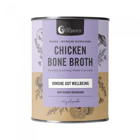 Nutra Organics Bone Broth Chicken Mushroom 125g