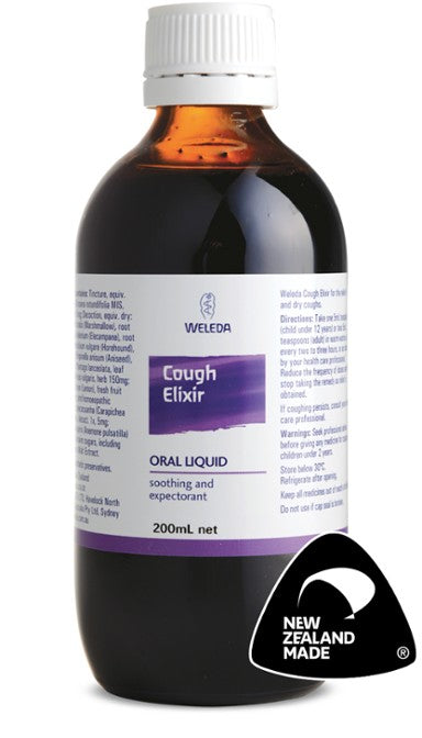 Weleda Org Cough Elixir 200ml