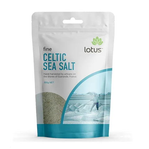 Lotus Celtic Sea Salt Fine 500G