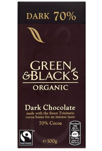 Green Blacks Dark Chocolate 70 100g