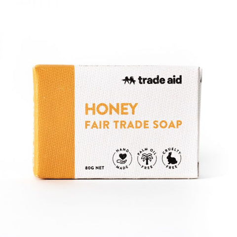 Trade Aid Soap Honey 80g