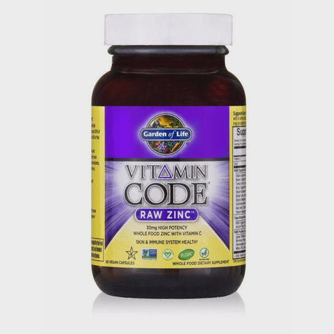 Vitamin Code Raw Zinc 60Caps