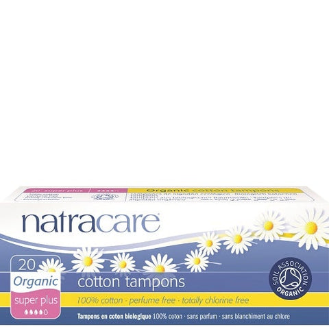 Natracare Organic Super Plus Tampons 20s