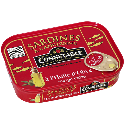 Connetable Sardines In Extra Virgin Olive Oil 115g