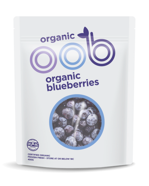 OOB Organic Frozen Blueberries 450g