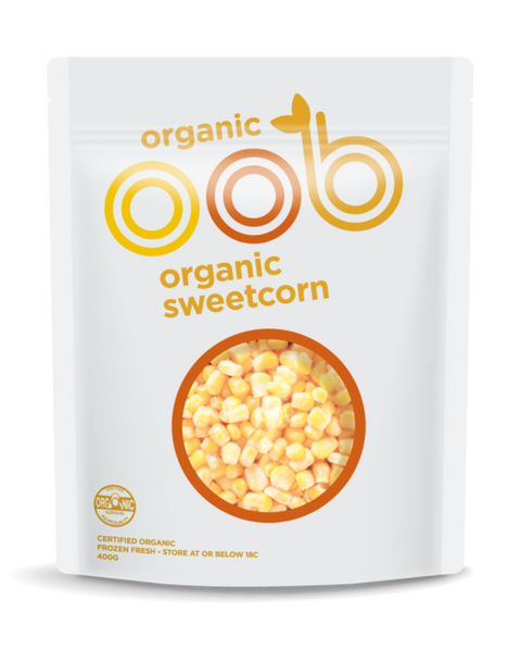 OOB Organic Frozen Corn 400g
