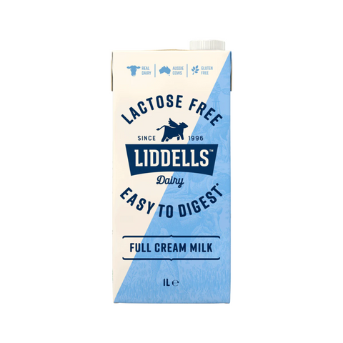 Liddells Milk Lactose Free 1L