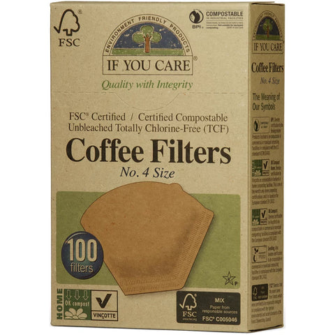 If You Care Coffee Filter No4 100Pk