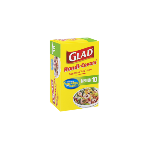 Glad Handi Covers Elastic Medium 36cm 10pk