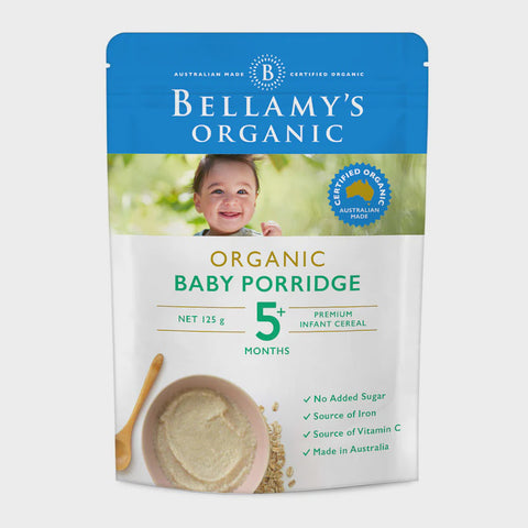 Bellamy's Org Baby Porridge 125G