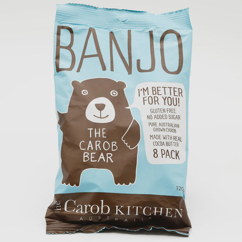 Carob Kitchen Banjo Carob Bear 8Pk
