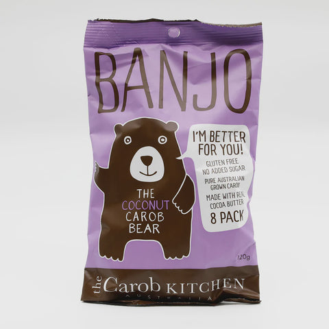 Carob Kitchen Banjo Coconut Bear 8Pk