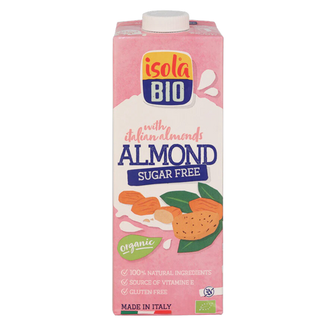 Isola Organic Almond Sugar Free Milk 1L