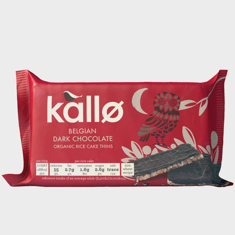 Kallo Organic Dark Chocolate Thins 90G
