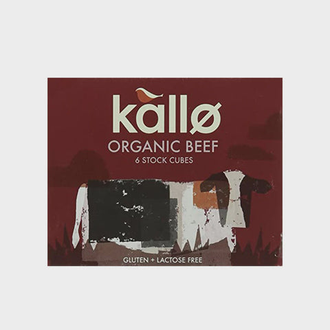 Kallo Organic Beef Stock Cubes 66G