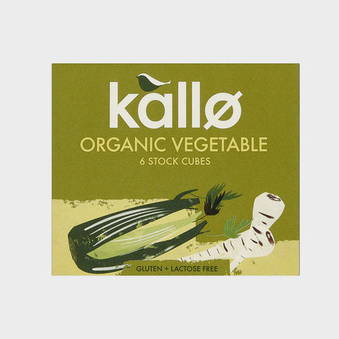 Kallo Organic Vegetable Stock Cubes 66G