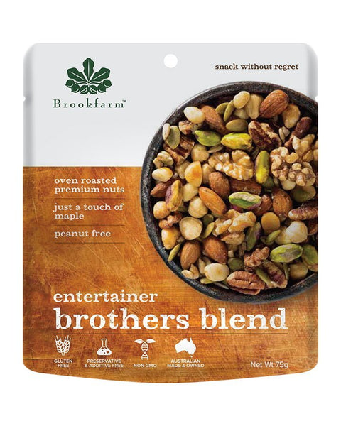 Brook Farm Brothers Blend Nuts 75G