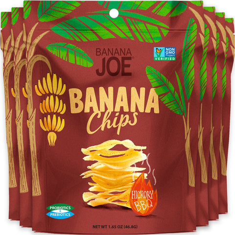 Banana Joes Banana Chip Hick Bbq 46.8g