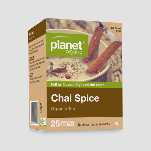 Planet Organic Chai Spice Tea 25Bags