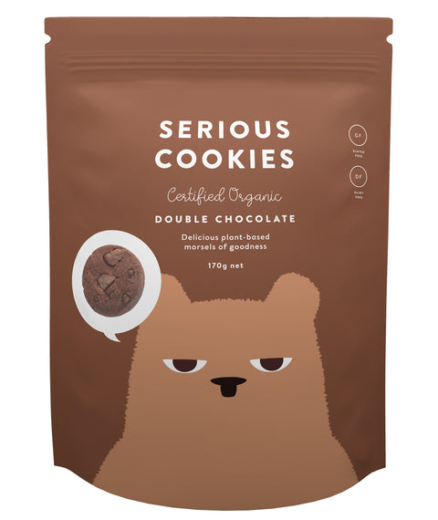 Serious Foods Cookies Double Choc 170g