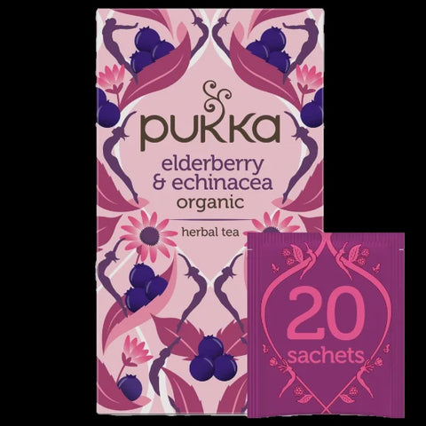 Pukka Org Elderberry Ech Tea 20B