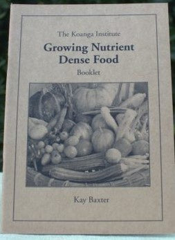 Booklet - Growing Nutrient Dense Food