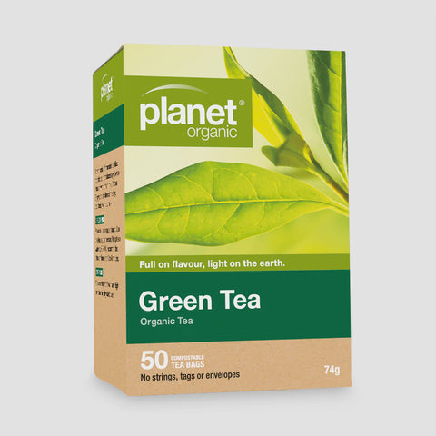 Planet Organic Green Tea 25Bags