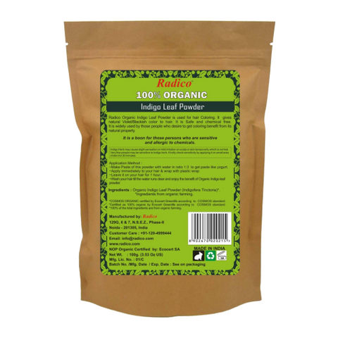 Radico Org Indigo Leaf Powder 100g