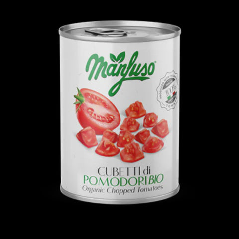 Manfuso Organic Chopped Tomatoes 400G