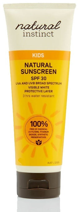 Natural Instinct Sunscreen Kids SPF30 200g