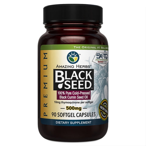 Amazing Herbs Black Seed Premium 90Caps