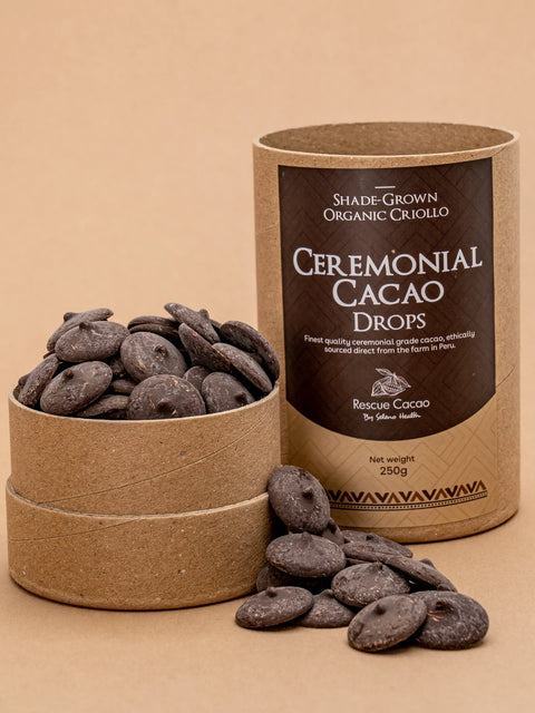 Seleno Ceremonial Cacao Drops 250g