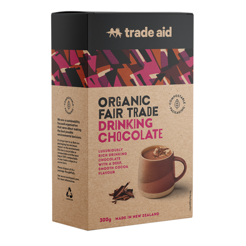 Trade Aid Free Trade Organic Drinking Choc 300g