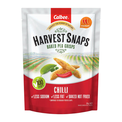 Harvest Snaps Chilli Pea Crisps 93g