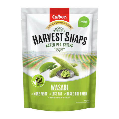 Harvest Snaps Wasabi Pea Crisps 93g