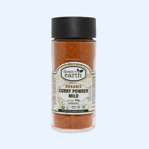 Down To Earth Org Curry Powder Mild 65G