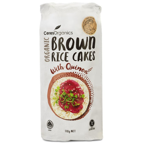 Ceres Organics Rice Cake Quinoa 110G