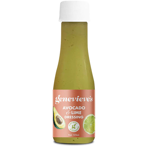 Genevieves Avocado & Lime Dressing 125ml