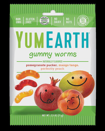 Yum Earth Organic Gummy Worms 70g