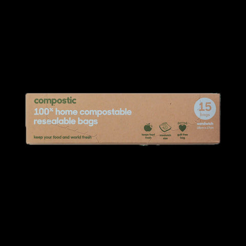 Compostic Sandwich Bags 15Pk