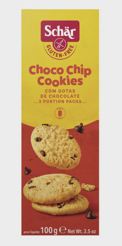 Schar Choco Chip cookies 100g