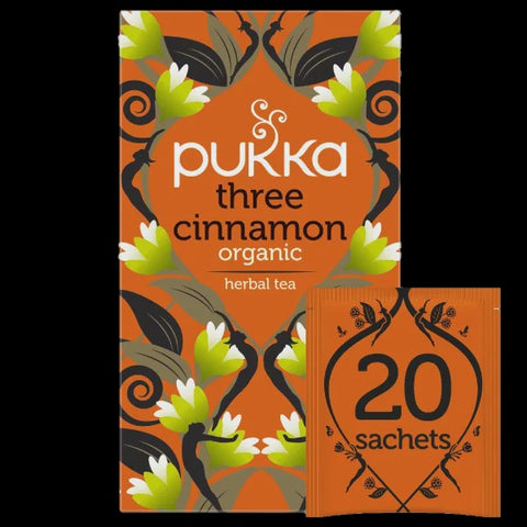 Pukka Org Three Cinnamon Tea 20B