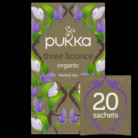 Pukka Org Three Licorice Tea 20B